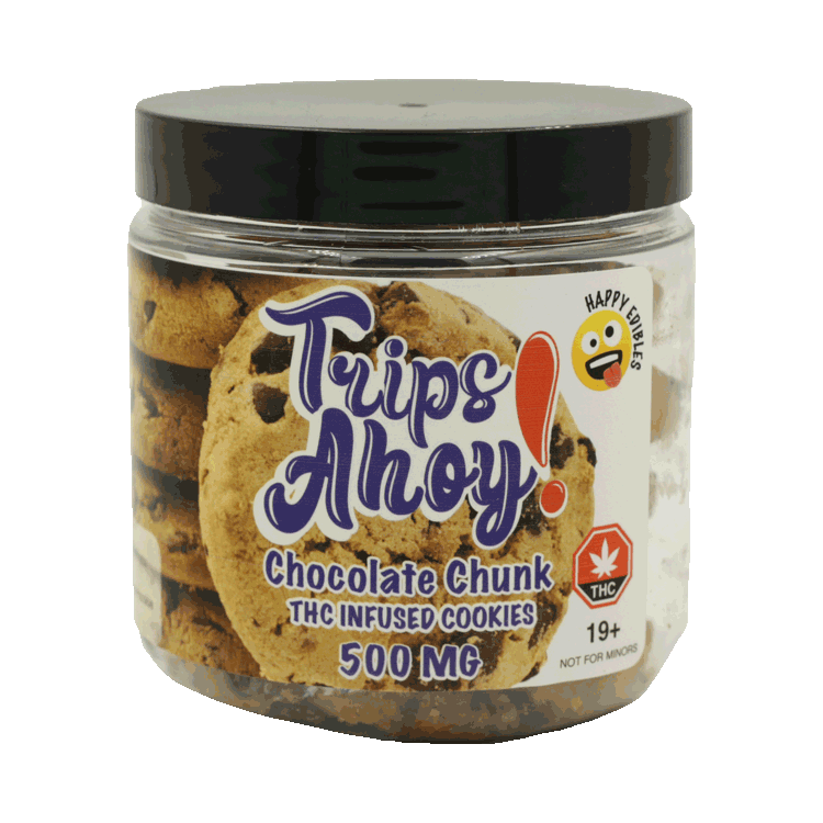 Trips Ahoy – Chocolate Chunk THC Infused Cookies – 500mg | The Healing Co Canada Trips Ahoy – Chocolate Chunk THC Infused Cookies – 500mg | The Healing Co Canada