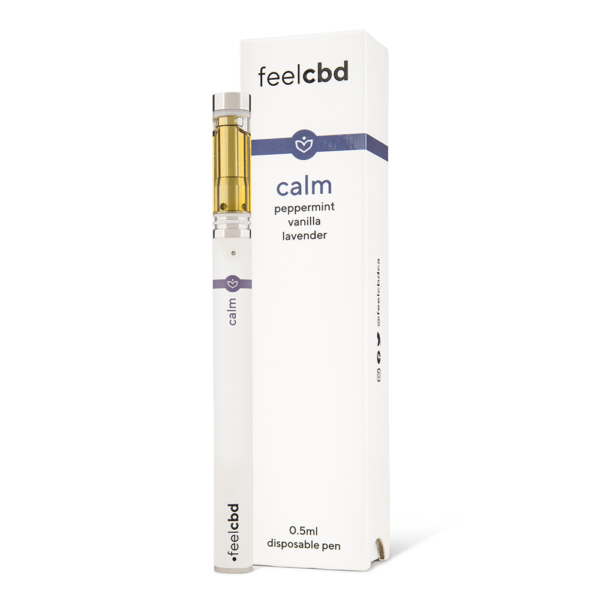 FeelCBD – Calm – Disposable CBD Vape Pen 0.5ml | The Healing Co Canada