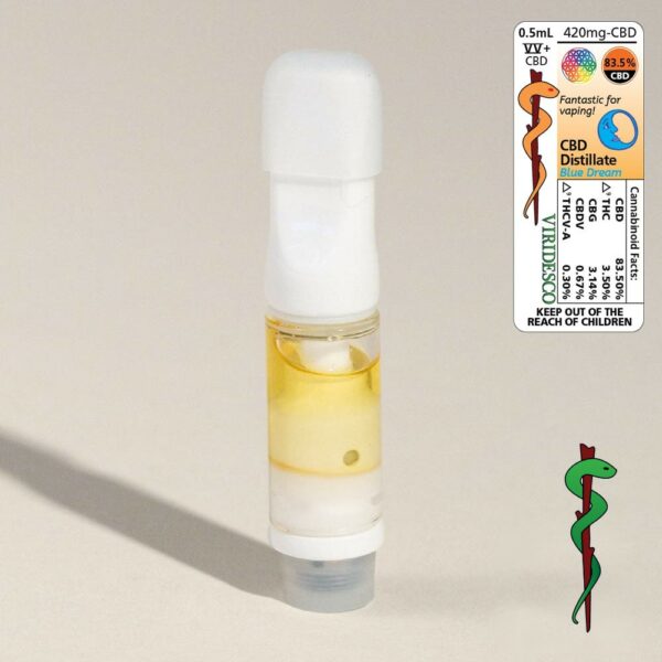 Viridesco – CBD Vape Cart – Blue Dream 0.5ml | The Healing Co Canada