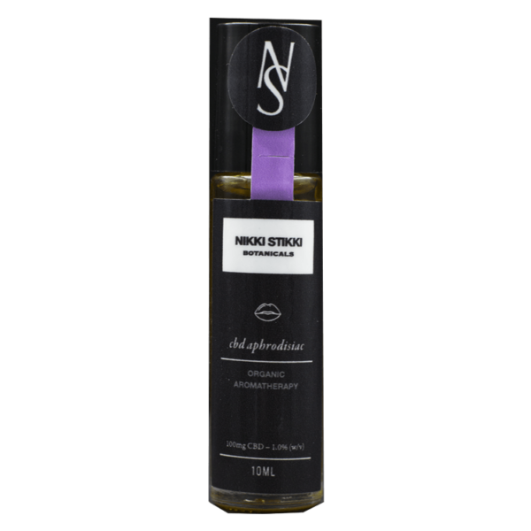 Nikki Stikki Botanicals – Organic Aromatherapy – CBD Aphrodisiac Roller 100mg CBD | The Healing Co Canada