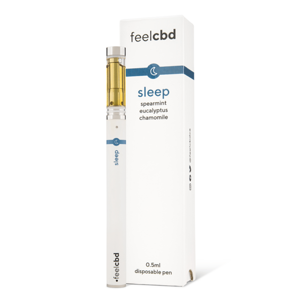 FeelCBD – Sleep – Disposable CBD Vape Pen 0.5ml | The Healing Co Canada