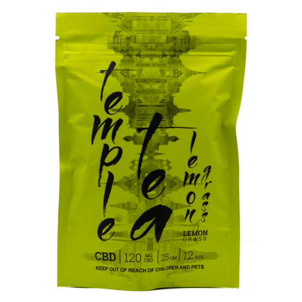 Temple Tea – Lemongrass CBD Tea – 120mg | The Healing Co Canada