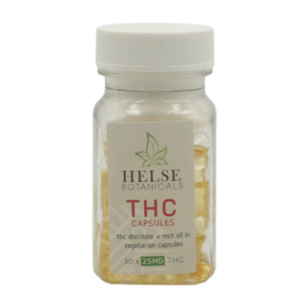 Helse Botanicals – THC Capsules – 25mg | The Healing Co Canada