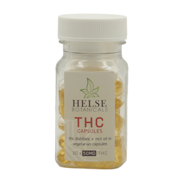 Helse Botanicals – THC Capsules – 50mg | The Healing Co Canada