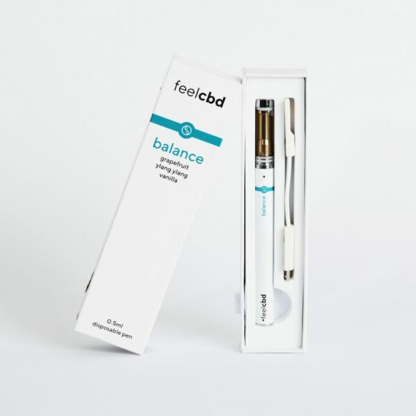 FeelCBD – Balance – Dispsable CBD Vape Pen 0.5ml | The Healing Co Canada
