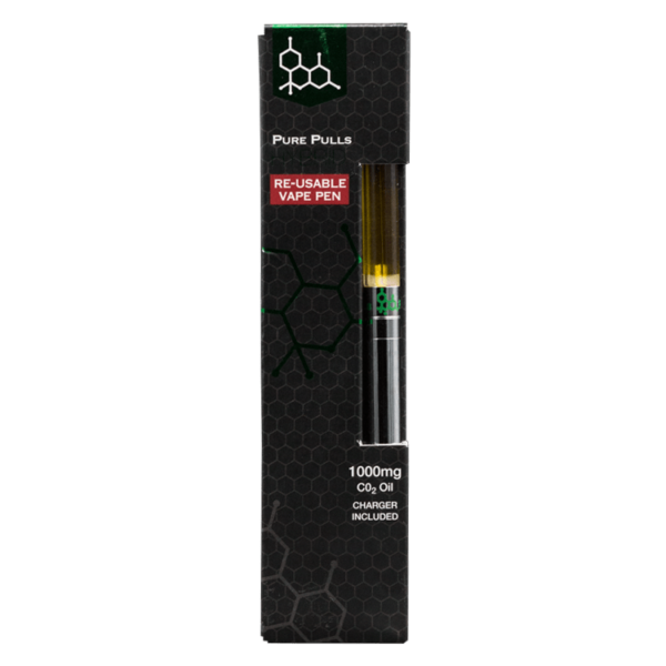 Pure Pulls – CO2 Oil Reusable Vape Pen – Sativa 1ml | The Healing Co Canada