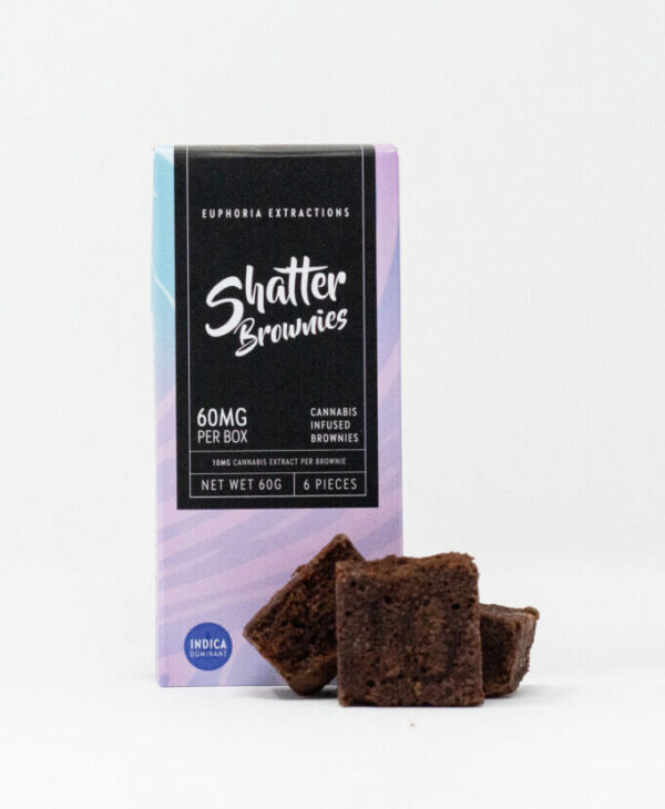 Euphoria Extractions – Shatter Brownies (Indica) | The Healing Co Canada