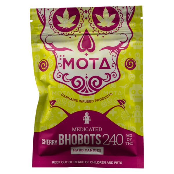 MOTA Edibles – BHO Bots – Cherry – 240mg THC | The Healing Co Canada MOTA Edibles – BHO Bots – Cherry – 240mg THC | The Healing Co Canada