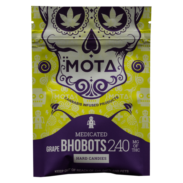 MOTA Edibles – BHO Bots – Grape – 240mg THC | The Healing Co Canada