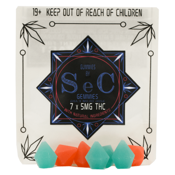 SEC – Gemmies – 35mg THC | The Healing Co Canada
