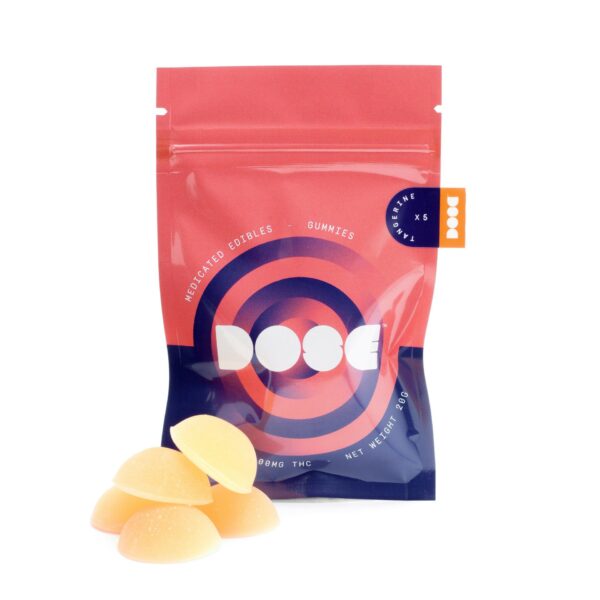 Dose Edibles Gummies – Tangerine | The Healing Co Canada