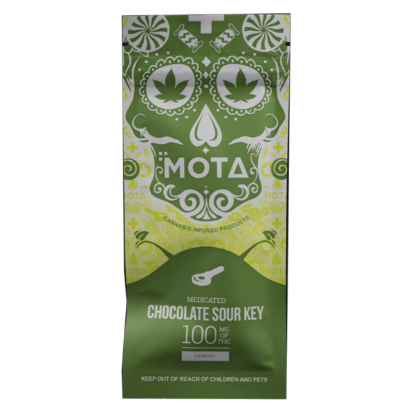 MOTA Edibles – Chocolate Sour Key – 100mg THC | The Healing Co Canada