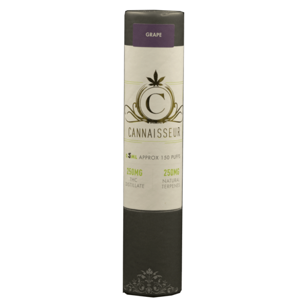 Cannaisseur – Disposable THC Distillate Pen – Grape 0.3ml | The Healing Co Canada