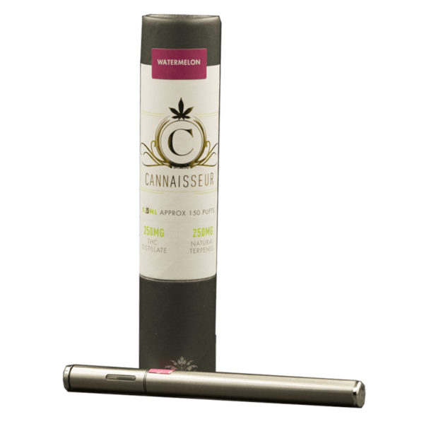 Cannaisseur – Disposable THC Distillate Pen – Watermelon 0.3ml | The Healing Co Canada