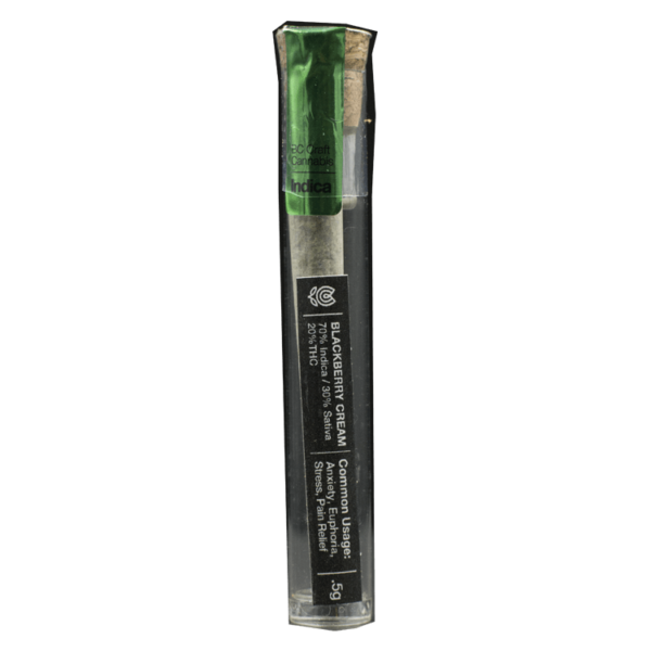 Flowerpwr – Pre-Roll – Blackberry Cream – 1g | The Healing Co Canada
