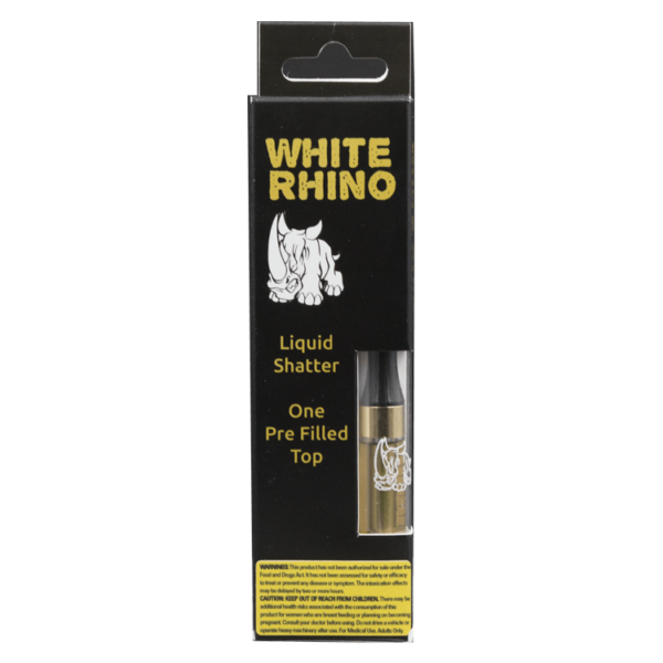 White Rhino – Liquid Shatter Refill Cartridge – Girl Scout Cookies 1g | The Healing Co Canada