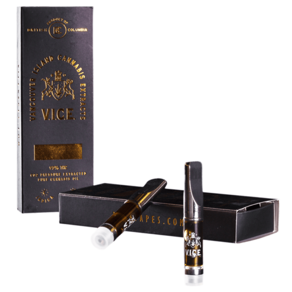 Vice – CO2 Oil Refill Cartridges – BC Kush 0.3ml | The Healing Co Canada