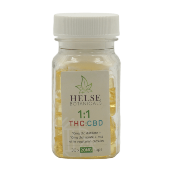 Helse Botanicals – 1:1 THC/CBD Capsules | The Healing Co Canada