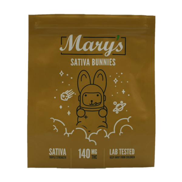 Mary’s Medibles – Sativa Bunnies – Extra Strength – 55mg | The Healing Co Canada