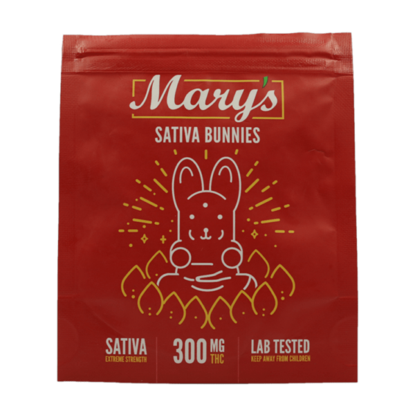 Mary’s Medibles – Sativa Bunnies – Extra Strength – 55mg | The Healing Co Canada