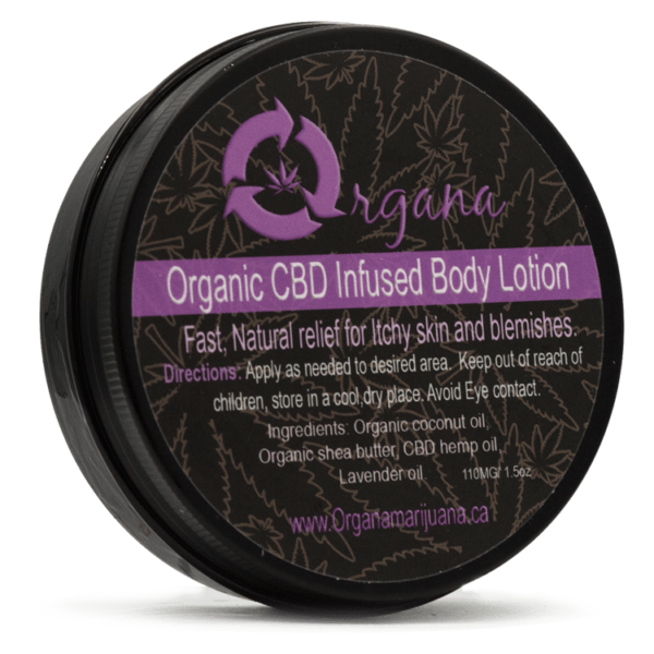 Organa – Organic CBD Infused Body Lotion | The Healing Co Canada