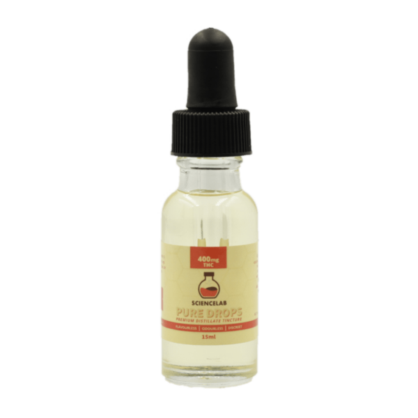 Sciencelab – Pure Drops – Premium Distillate Tincture – 400mg THC | The Healing Co Canada