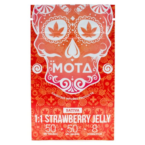 Mota – White Cube CBD – Strawberries & Cream – 180mg CBD | The Healing Co Canada