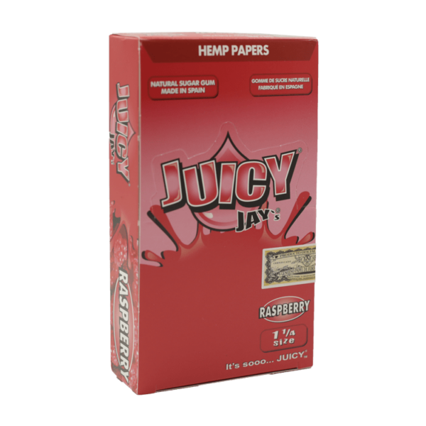 Juicy Jay’s – Hemp Papers (1.25 inch) – Raspberry | The Healing Co Canada