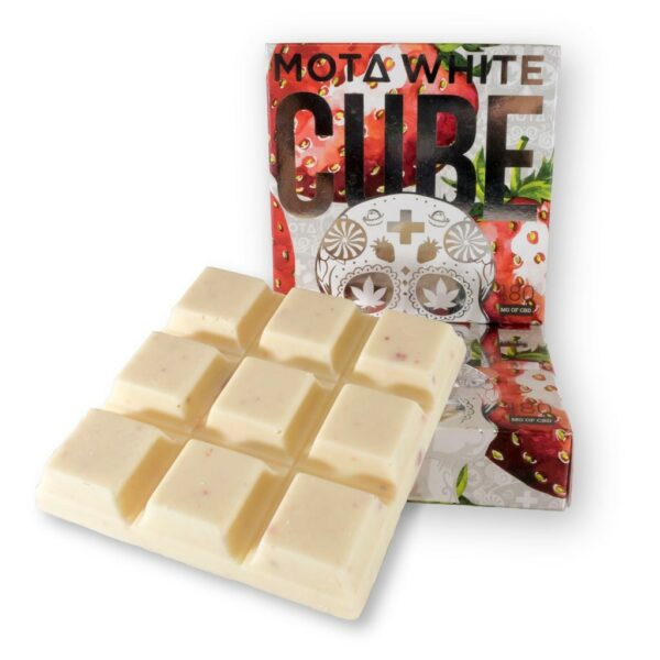 Mota – White Cube CBD – Strawberries & Cream – 180mg CBD | The Healing Co Canada