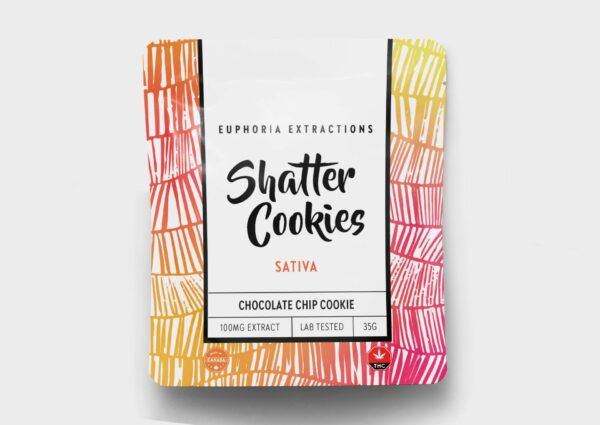 Euphoria Extractions – Chocolate Chip Cookie – Sativa – 100mg THC | The Healing Co Canada
