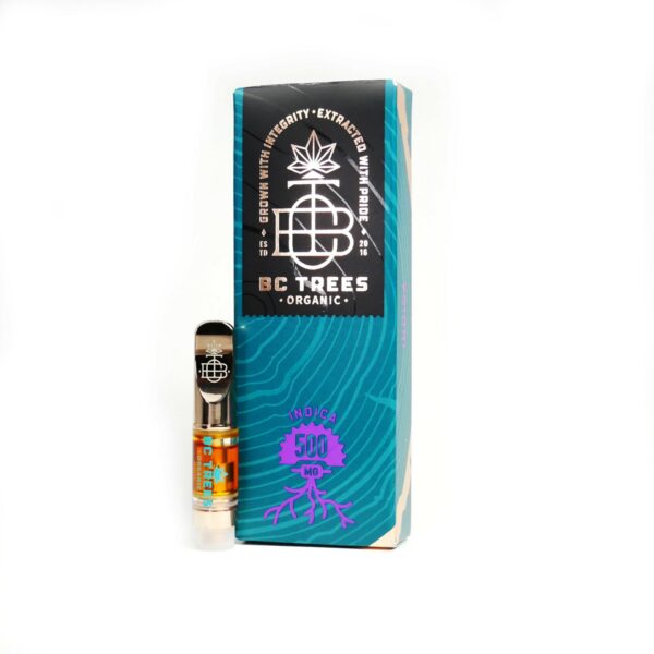 BC Trees – Organic CO2 Refill Cartridges – Indica – 500mg | The Healing Co Canada