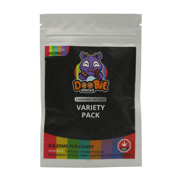 Doobie Snacks – CBD Sour Gummy Bears – 150mg CBD | The Healing Co Canada