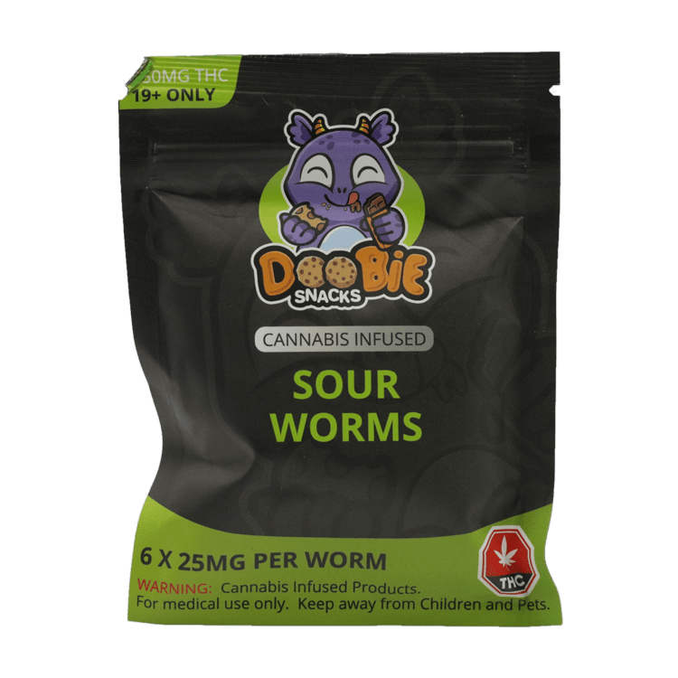 Doobie Snacks – CBD Sour Gummy Bears – 150mg CBD | The Healing Co Canada Doobie Snacks – CBD Sour Gummy Bears – 150mg CBD | The Healing Co Canada
