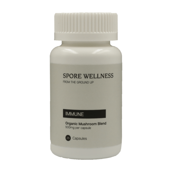 Spore Wellness – Organic Mushroom Blend – 500mg | The Healing Co Canada