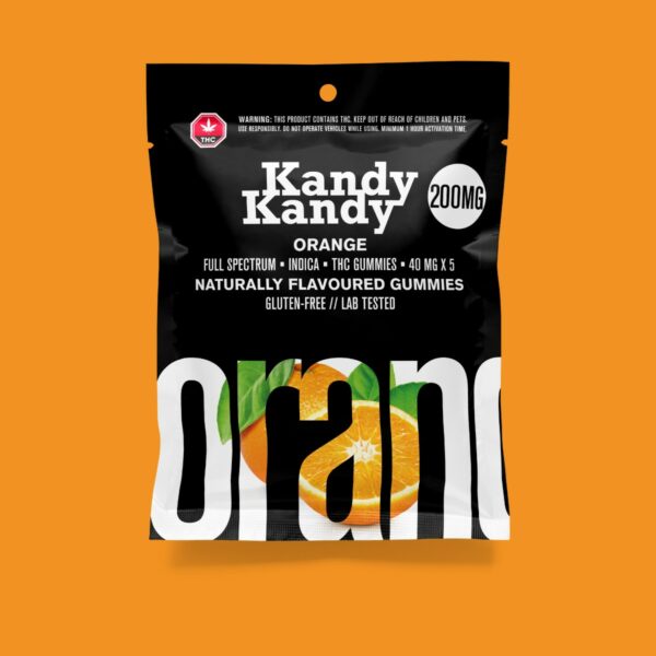 Kandy Kandy – Orange Gummies | The Healing Co Canada