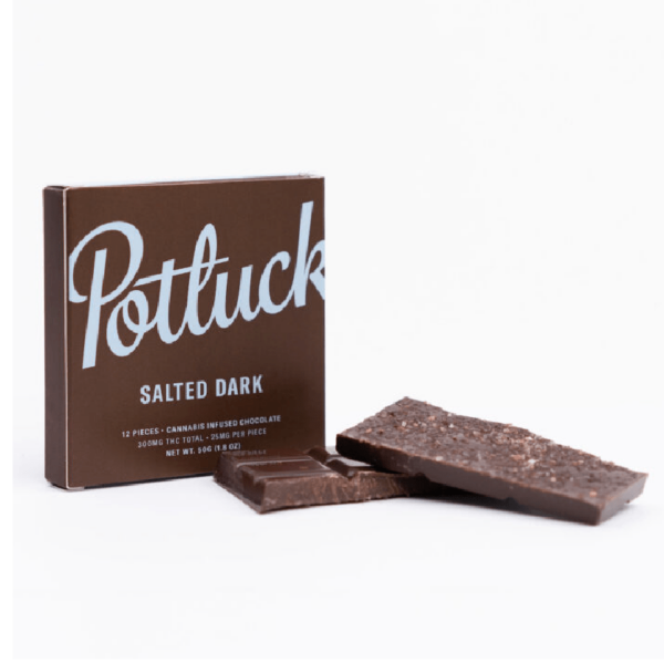 Potluck – Infused Chocolate – Maple Bacon – 300mg THC | The Healing Co Canada