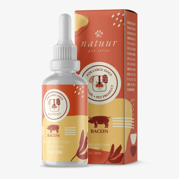 Natuur – Pet Series – CBD Oil For Small Dogs – Bacon Flavour – 125mg | The Healing Co Canada