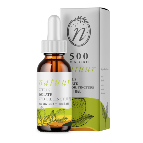 Natuur – Full Spectrum CBD Oil Tincture – Lemon Ginger – 1000mg | The Healing Co Canada