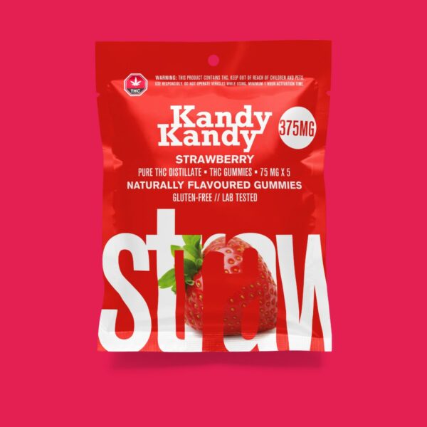 Kandy Kandy – Strawberry Gummies | The Healing Co Canada