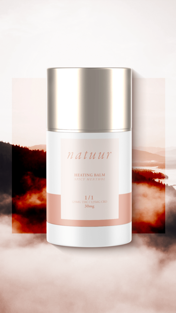 Natuur – Heating Balm – Spicy Menthol – 1:1 – 30mg | The Healing Co Canada