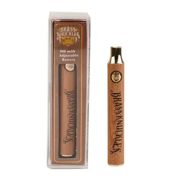 Brass Knuckles – 900mAh Vape Battery (510 thread) | The Healing Co Canada