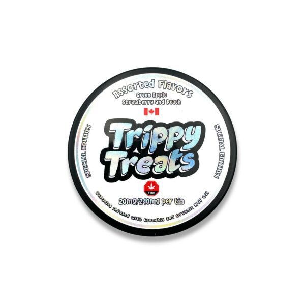 Trippy Treats – Assorted Flavour Gummies – 400mg THC | The Healing Co Canada