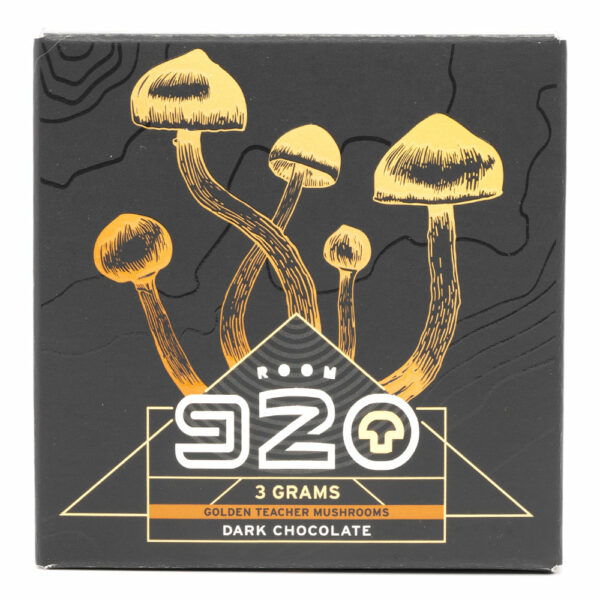 Room 920 – Mushroom Chocolate Bar – Dark Chocolate – 3 Grams | The Healing Co Canada