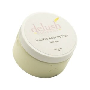 Delush Bath and Body – Whipped Body Butter – Vain Jane 300mg CBD | The Healing Co Canada