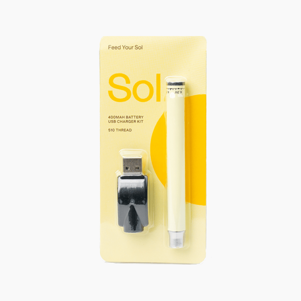 Sol – 400 mAh Vape Battery (510 thread) | The Healing Co Canada