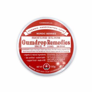 Gumdrop Remedies – Nordic Berries – 500mg CBD | The Healing Co Canada