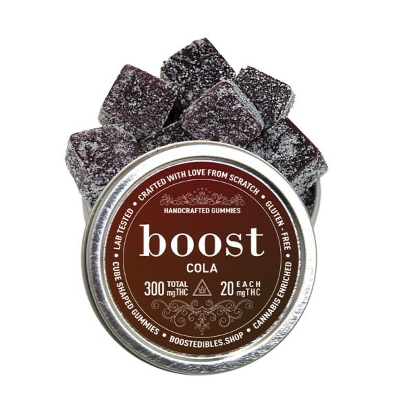Boost – THC Cola Gummies – 150mg | The Healing Co Canada