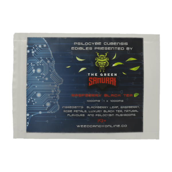 The Green Samurai – Raspberry Black Tea – 1000mg | The Healing Co Canada