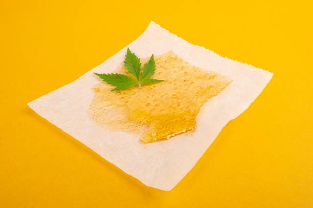 marijuana resin concentrate, yellow amber color cannabis wax | The Healing Co Canada